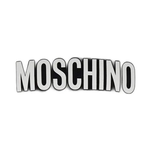 Moschino Logo Print Drawstring Hoodie
