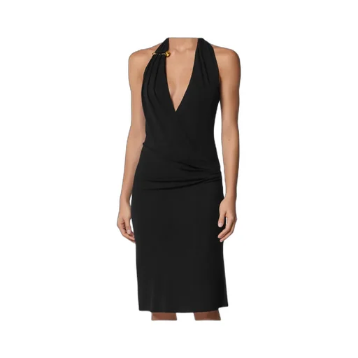 Versace Halterneck Midi Dress