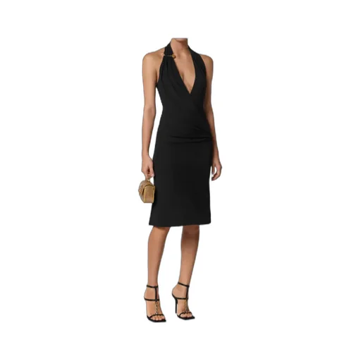 Versace Halterneck Midi Dress