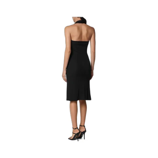 Versace Halterneck Midi Dress