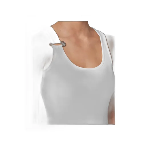 Versace Front Slit Ribbed Dress
