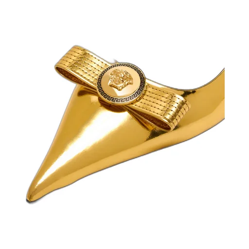 Versace Pointed-Toe Slingback Pumps