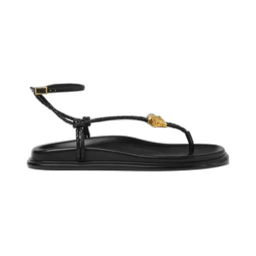 Versace Medusa Head Plaque Sandals
