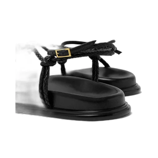 Versace Medusa Head Plaque Sandals