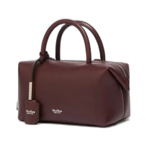 Max Mara Holdalls Logo Stamp Small Tote Bag
