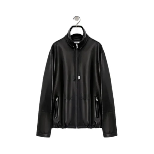 Zip-Up Jacket In Nappa Lambskin