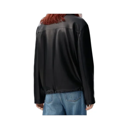 Zip-Up Jacket In Nappa Lambskin
