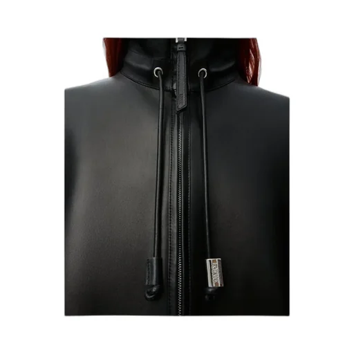 Zip-Up Jacket In Nappa Lambskin