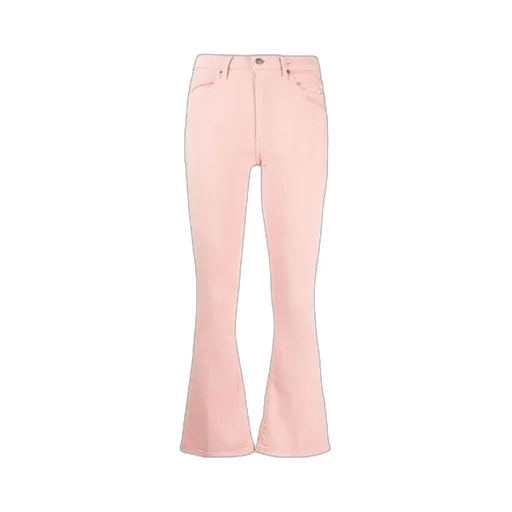 Low-Rise Flared Trousers