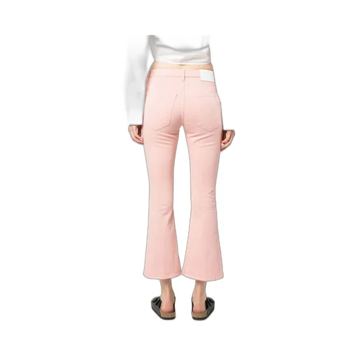 Low-Rise Flared Trousers