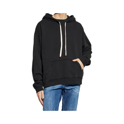 Dsquared2 Relax Fit Logo Drawstring Hoodie