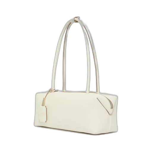 Natural Leather Bowler Bag