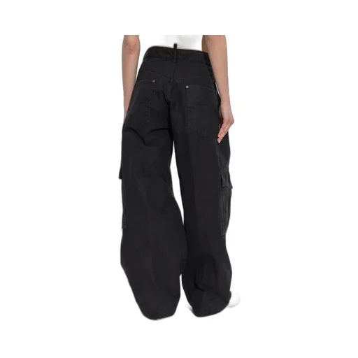 Dsquared2 Wide-Leg Buttoned Cargo Trousers