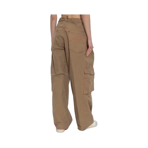 Dsquared2 Wide-Leg Buttoned Cargo Trousers