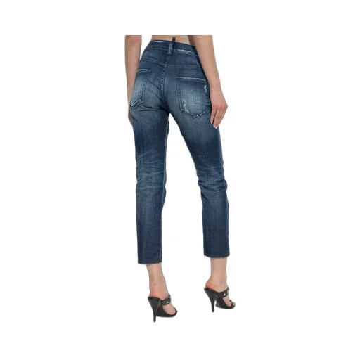 Dsquared2 Straight Leg Distressed Jeans