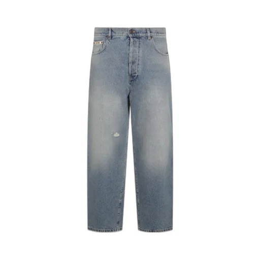 Moschino Panelled Distressed Jeans
