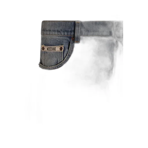 Moschino Panelled Distressed Jeans