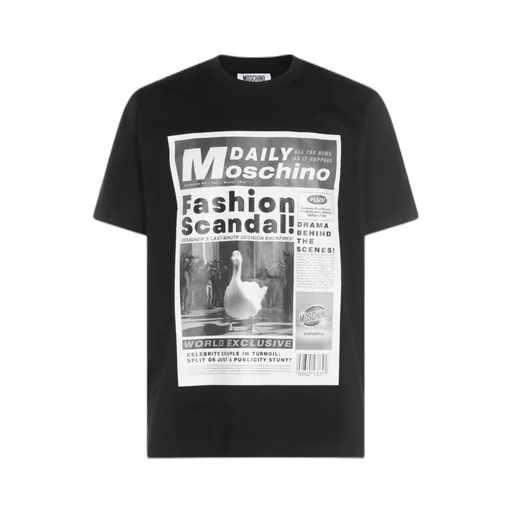 Moschino Graphic Printed Crewneck T-Shirt