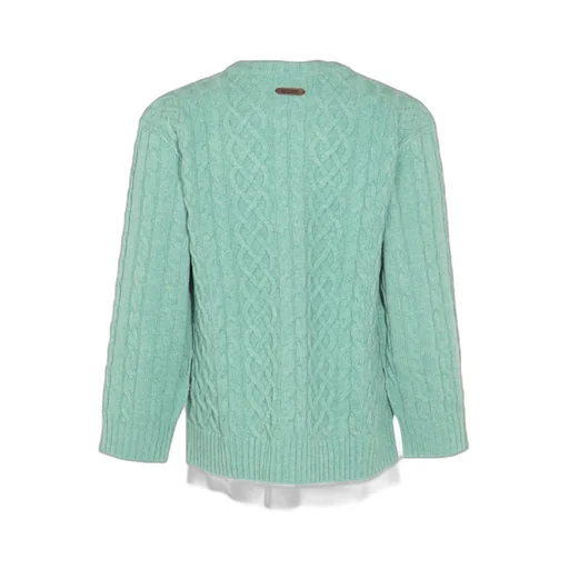 Moschino Shetland Braided Pullover