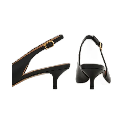 Maxi Gancini Slingback Pump