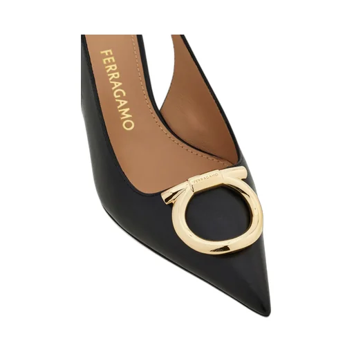Maxi Gancini Slingback Pump