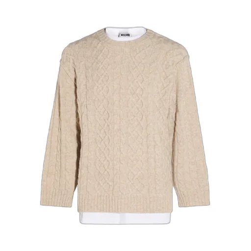 Moschino Shetland Braided Pullover