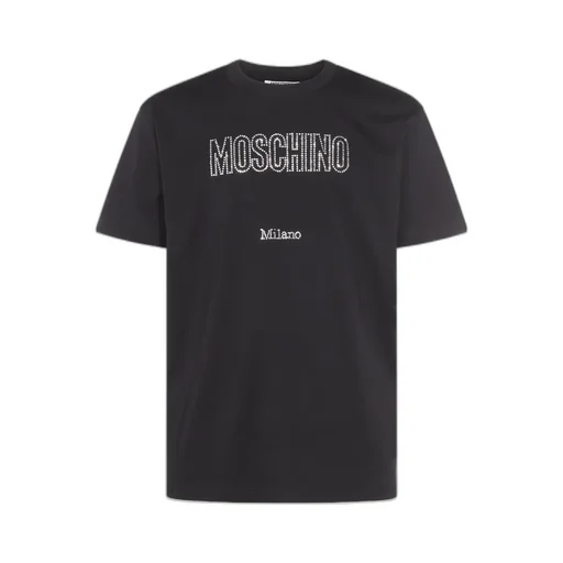 Moschino Logo Embellished Crewneck T-Shirt