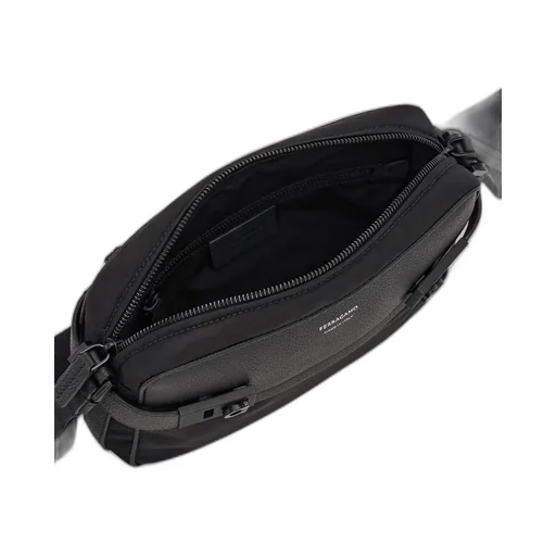 Gancini-Buckles Messenger Bag