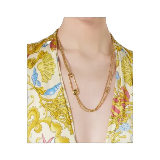 Logo-Engraved Necklace