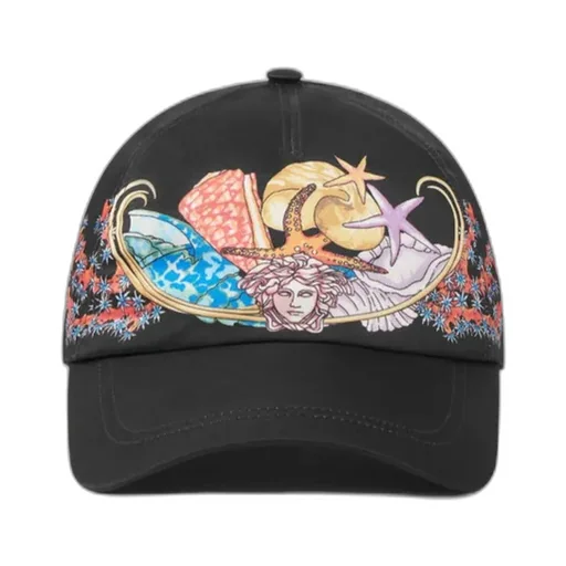 Versace Medusa Printed Baseball Cap