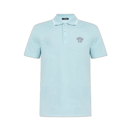 Versace Medusa Head Short-Sleeved Polo Shirt