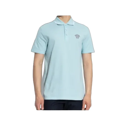 Versace Medusa Head Short-Sleeved Polo Shirt