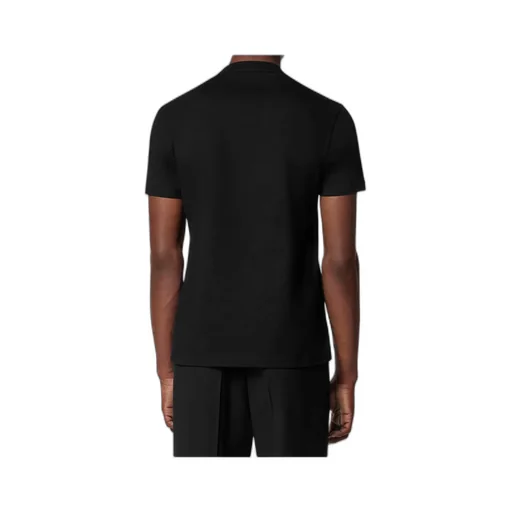 Versace Logo Embroidered Crewneck T-Shirt