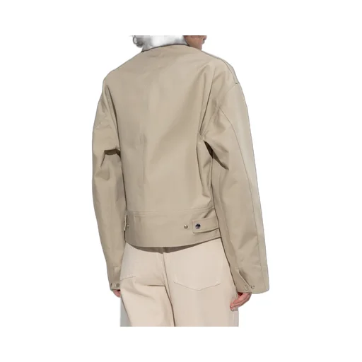 Jw Anderson Curved Hem Workwear Jacket