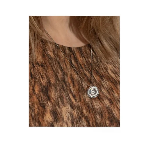 Mm6 Maison Margiela Swirl-Pendant Necklace