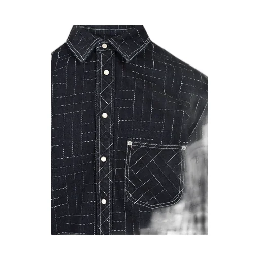Kenzo Long Sleeve Buttoned Shirt