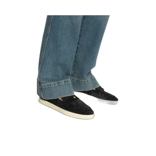 Suede Slip-On Loafers