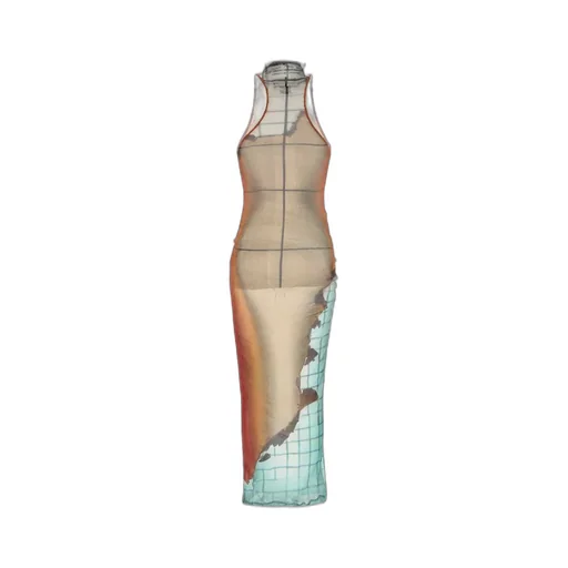 Jean Paul Gaultier The Long Fire Dress