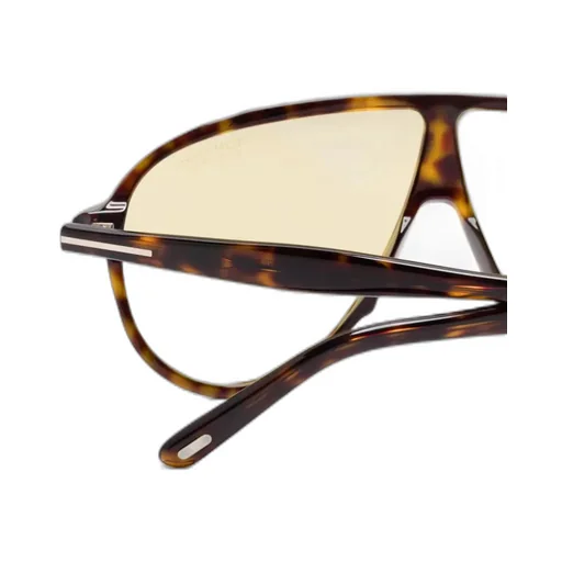 Tom Ford Eyewear Oversized Pilot Frame Sunglasses