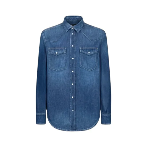 Dondup Logo Denim Shirt