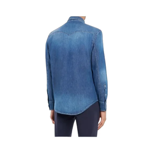 Dondup Logo Denim Shirt