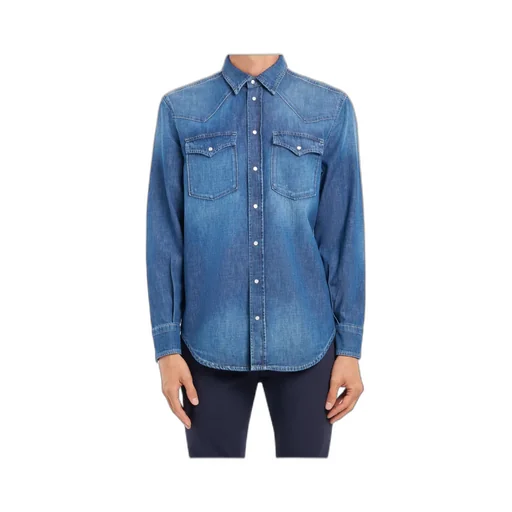 Dondup Logo Denim Shirt