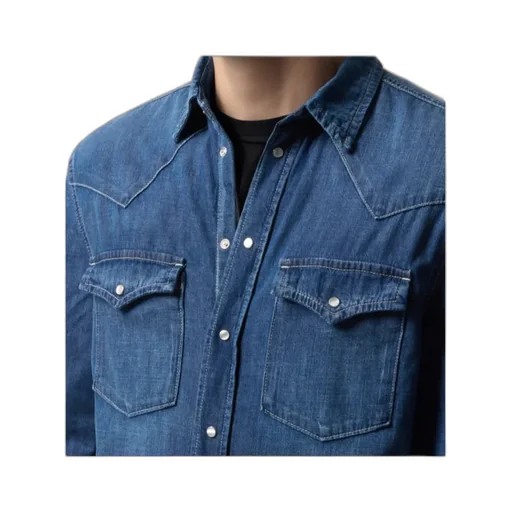Dondup Logo Denim Shirt