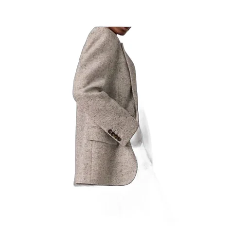 Stella Mccartney Single-Breasted Herringbone Blazer