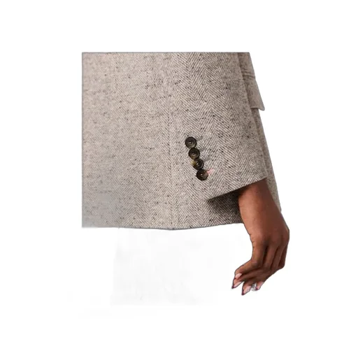 Stella Mccartney Single-Breasted Herringbone Blazer