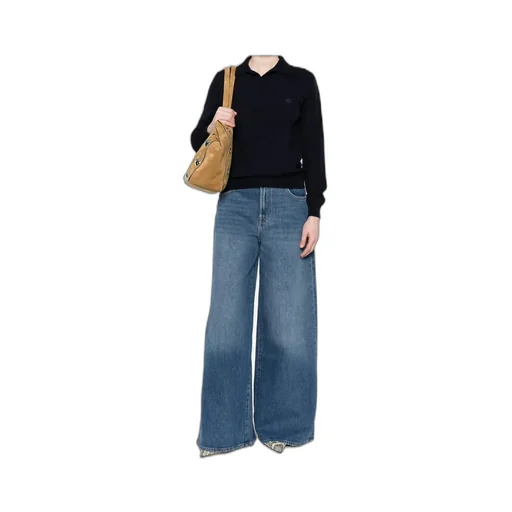 7 For All Mankind Wide-Leg Regular Waist Jeans