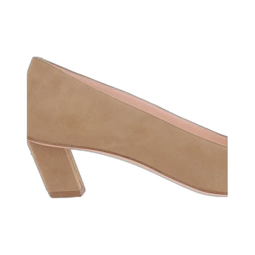 Roger Vivier Square-Toe Slip-On Pumps