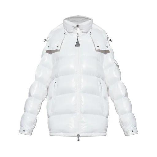 Moncler Maire Hooded Short Down Jacket