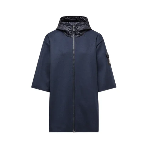 Moncler Poczno Hooded Zip-Up Cape