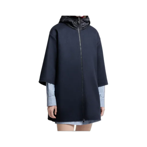 Moncler Poczno Hooded Zip-Up Cape